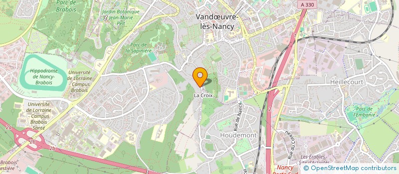 localisation de l'entreprise NJ SILLON  VANDUVRE-LES-NANCY