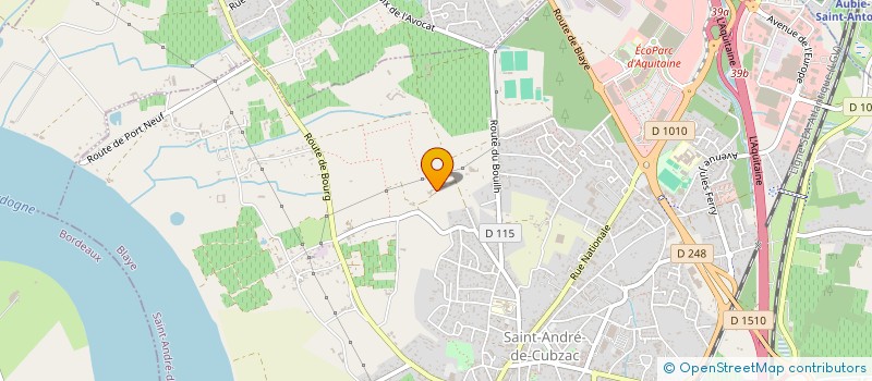 localisation de l'entreprise NJ SUD OUEST TRAVAUX  MARCENAIS