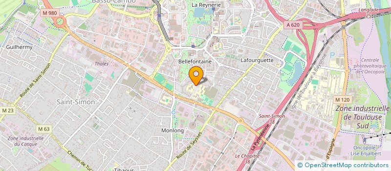 localisation de l'entreprise NJ TRANSPORT à TOULOUSE