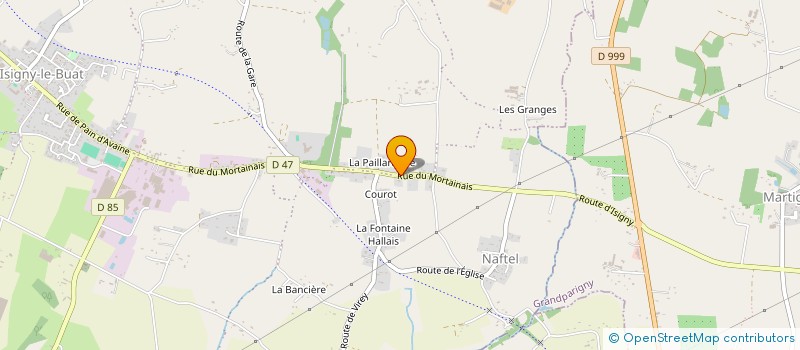 localisation de l'entreprise NJ2L  ISIGNY-LE-BUAT