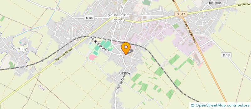 localisation de l'entreprise NJ2L IMMO  NEUVILLE-DE-POITOU