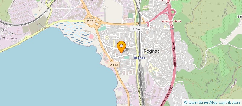 localisation de l'entreprise NJ2M à ROGNAC