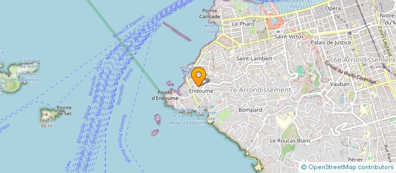 localisation de l'entreprise NJ3C  MARSEILLE