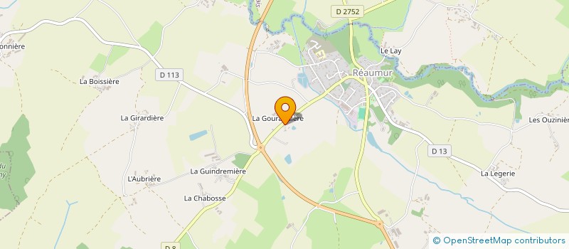 localisation de l'entreprise NJ85 IMMO  REAUMUR