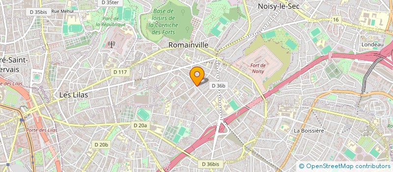 localisation de l'entreprise NJA à ROMAINVILLE