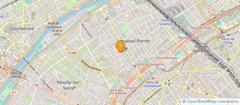localisation de l'entreprise NJAJA TRANSPORTS à LEVALLOIS-PERRET