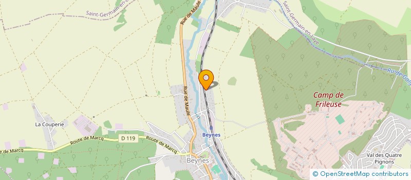 localisation de l'entreprise NJB ESPACES VERTS  BEYNES
