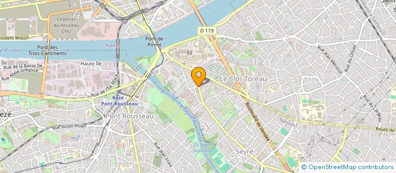 localisation de l'entreprise NJB PRIM'OUEST à NANTES
