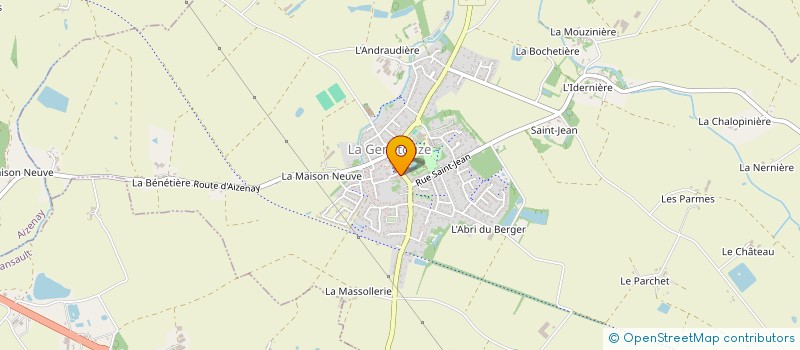 localisation de l'entreprise NJC à LA GENETOUZE