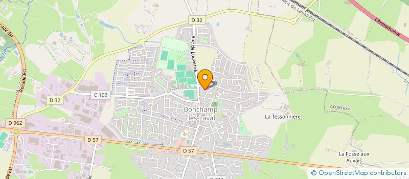 localisation de l'entreprise NJC CAPITAL  BONCHAMP-LES-LAVAL