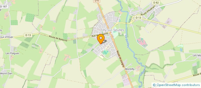 localisation de l'entreprise NJC18  TILLY-SUR-SEULLES