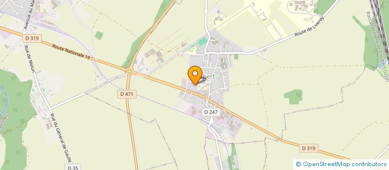 localisation de l'entreprise NJC77  COUBERT