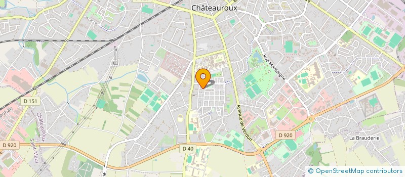 localisation de l'entreprise NJCC à CHATEAUROUX