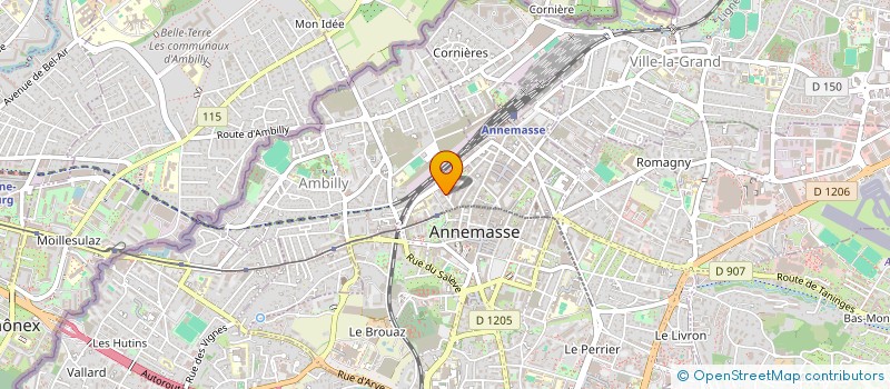 localisation de l'entreprise NJCDZLAROCHE à ANNEMASSE