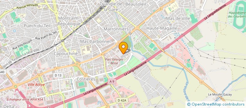 localisation de l'entreprise NJCT INVESTISSEMENTS  NIMES