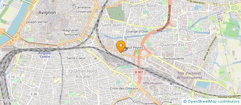 localisation de l'entreprise NJD à AVIGNON