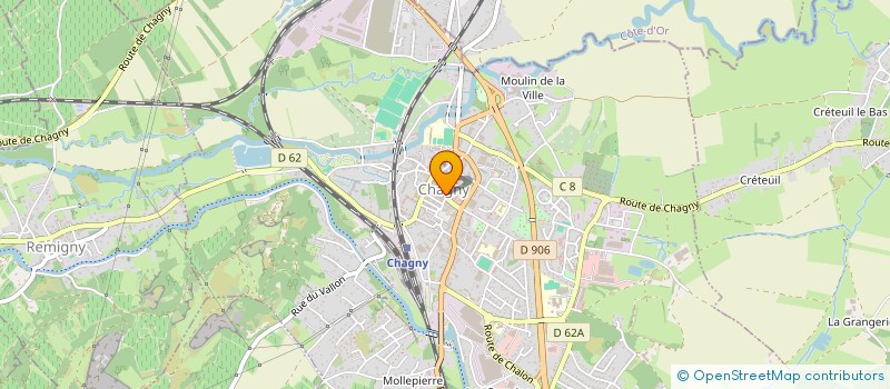 localisation de l'entreprise NJD à CHAGNY