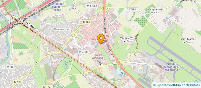 localisation de l'entreprise NJE à MAUGUIO