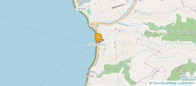 localisation de l'entreprise NJEB à SAINT-PIERRE