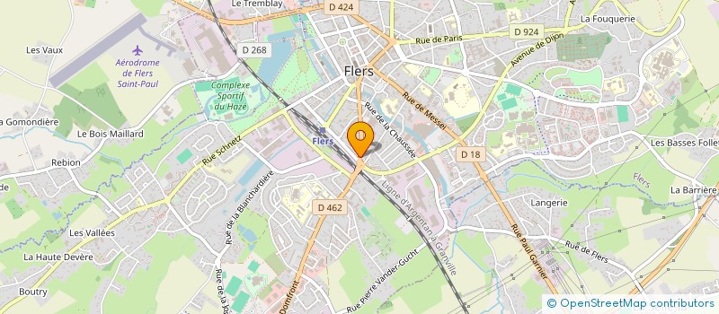 localisation de l'entreprise NJEC à FLERS