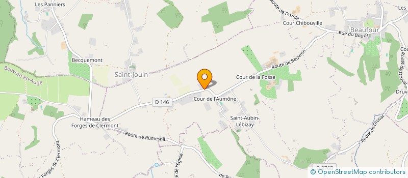 localisation de l'entreprise NJED  BEAUFOUR-DRUVAL