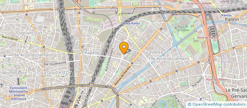 localisation de l'entreprise NJFVISION  PARIS