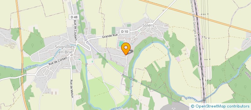 localisation de l'entreprise NJG  SOLERS