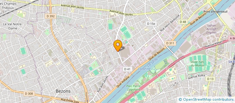 localisation de l'entreprise NJIM'S EXOTIQUE INTERNATIONAL  ARGENTEUIL