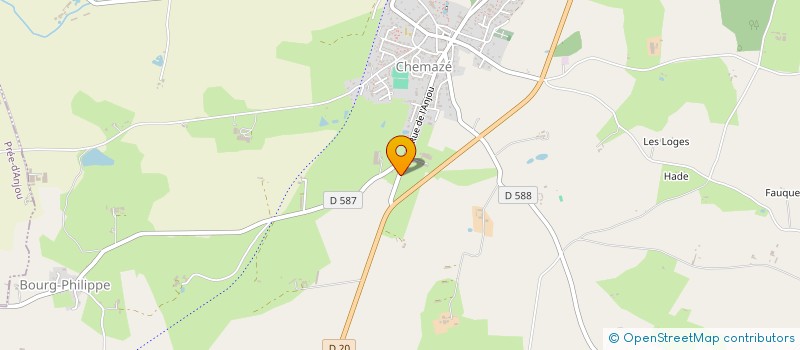 localisation de l'entreprise NJJ  CHATEAU-GONTIER-SUR-MAYENNE