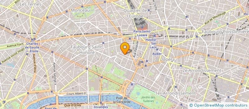 localisation de l'entreprise NJJ PROJET 5523  PARIS