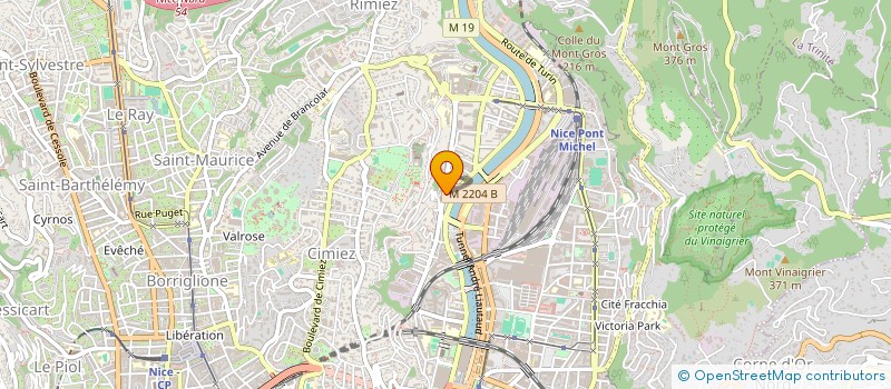 localisation de l'entreprise NJL  NICE