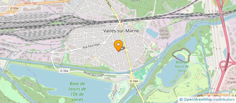 localisation de l'entreprise NJLA  VAIRES-SUR-MARNE