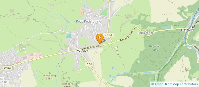 localisation de l'entreprise NJM à PETIT-REDERCHING