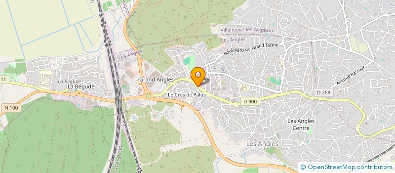 localisation de l'entreprise NJM à LES ANGLES