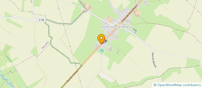 localisation de l'entreprise NJM IMMOBILIER  FOREST-EN-CAMBRESIS