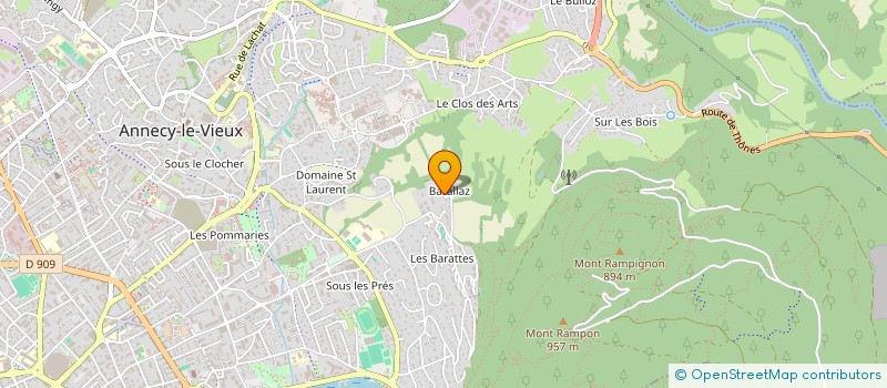 localisation de l'entreprise NJM INVEST  ANNECY