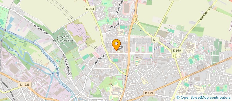 localisation de l'entreprise NJM TAXI  AMIENS