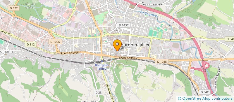 localisation de l'entreprise NJMR à BOURGOIN-JALLIEU