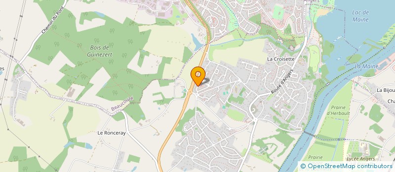 localisation de l'entreprise NJN  BOUCHEMAINE