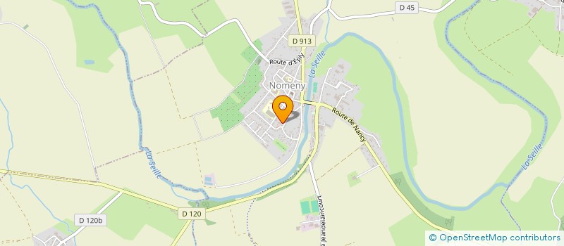 localisation de l'entreprise NJN  NOMENY