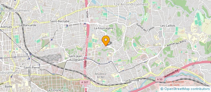 localisation de l'entreprise NJNIERIE ETUDES à MARSEILLE