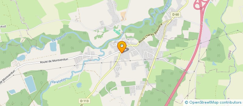 localisation de l'entreprise NJO HOLDING  PONCINS