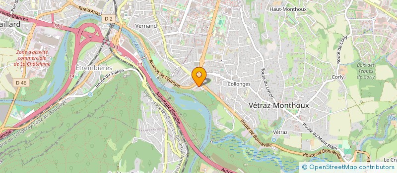 localisation de l'entreprise NJOGU-INI CAREER  VETRAZ-MONTHOUX