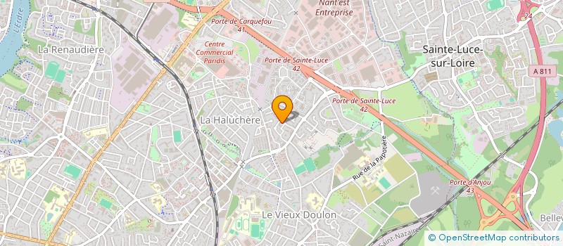 localisation de l'entreprise NJOMBE à NANTES