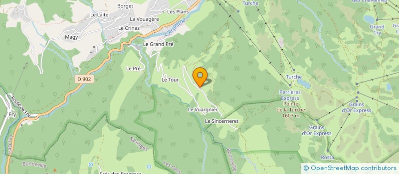 localisation de l'entreprise NJORD CONCEPT à LES GETS