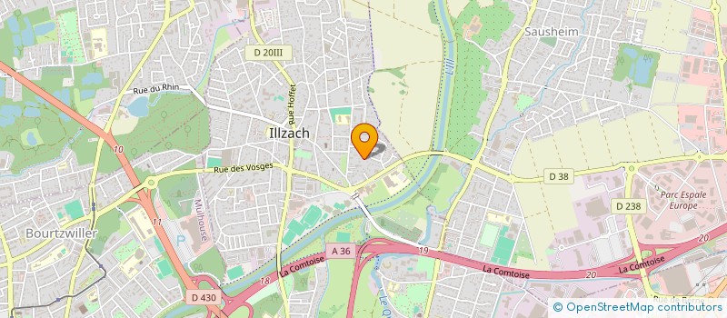 localisation de l'entreprise NJOY RECORDS  ILLZACH