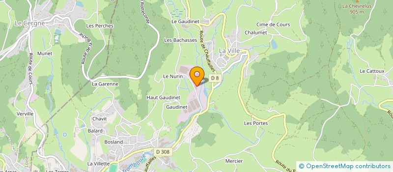 localisation de l'entreprise NJP à COURS
