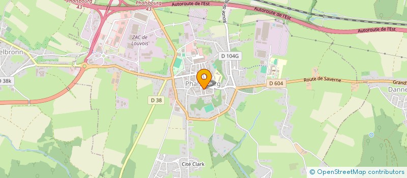 localisation de l'entreprise NJR  PHALSBOURG