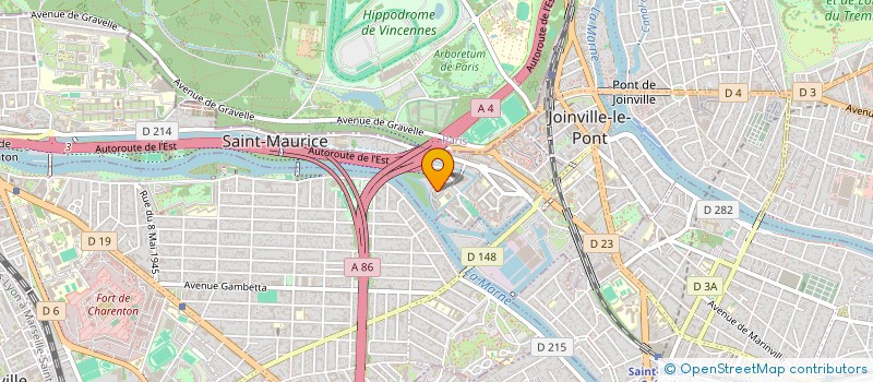 localisation de l'entreprise NJS CONSULT à SAINT-MAURICE