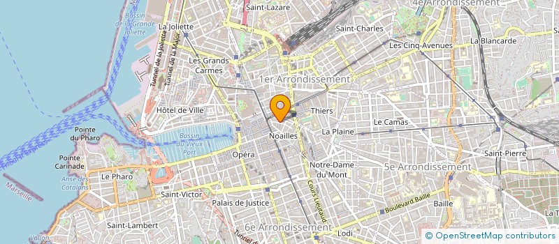 localisation de l'entreprise NJS PIZZAS à MARSEILLE